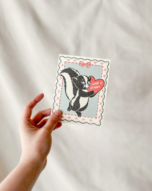 Love You Stinky Card